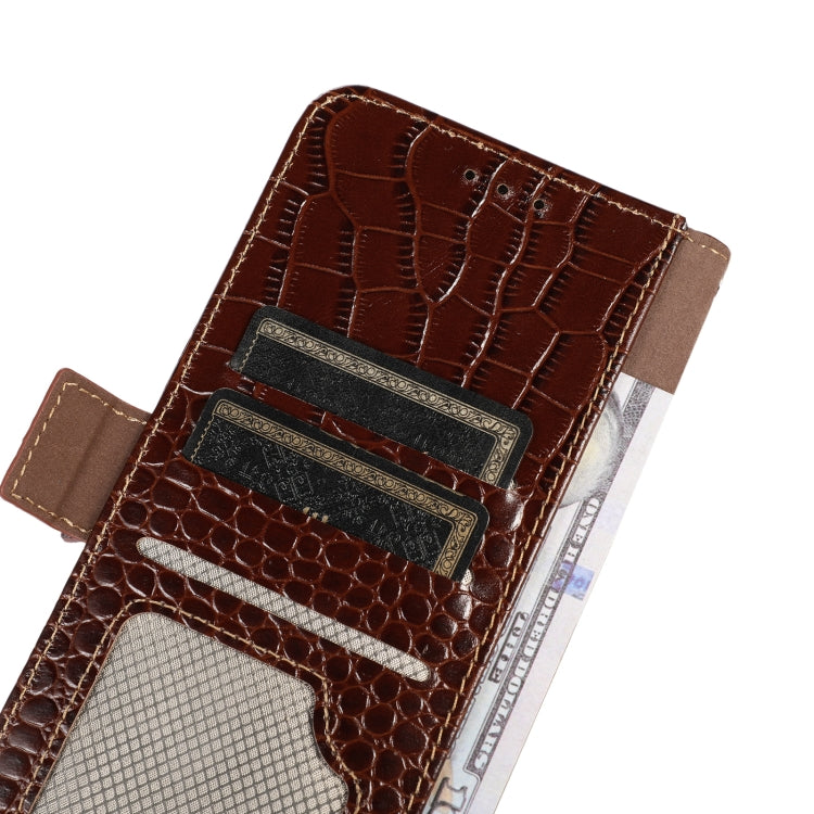 Crocodile Top Layer Cowhide Leather Phone Case, For Motorola Moto X40 Pro, For Xiaomi 13 Pro, For Xiaomi 13