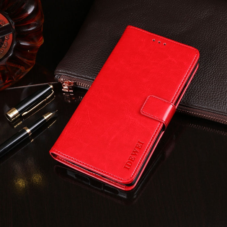 idewei Crazy Horse Texture Horizontal Flip Leather Case with Holder & Card Slots & Wallet, For iPhone X, For iPhone XR, For iPhone XS Max