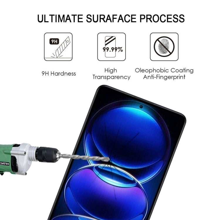 25pcs Full Glue Full Screen Tempered Glass Film