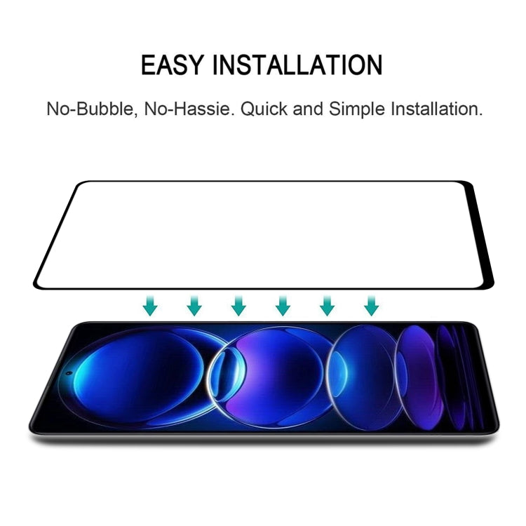 25pcs Full Glue Full Screen Tempered Glass Film