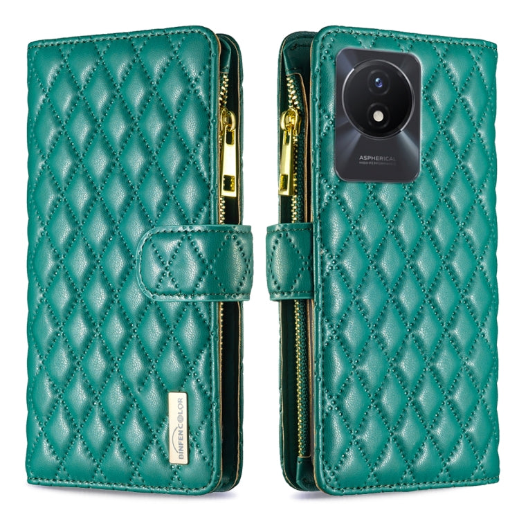 Diamond Lattice Zipper Wallet Leather Flip Phone Case, For vivo Y02 4G, For Xiaomi Redmi 12C, For Xiaomi Redmi K60 / K60 Pro, For Xiaomi Redmi Note 12 Pro+ Global