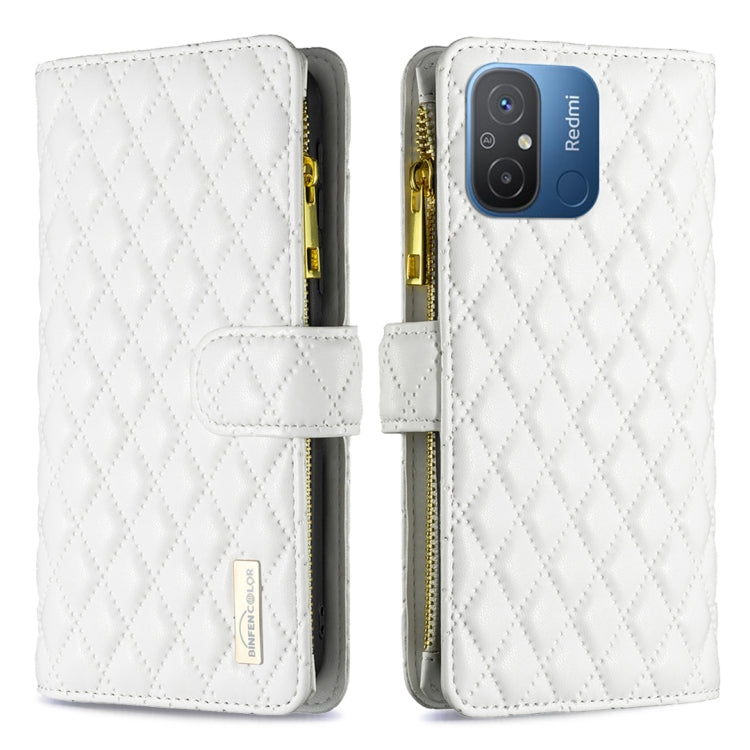 Diamond Lattice Zipper Wallet Leather Flip Phone Case, For vivo Y02 4G, For Xiaomi Redmi 12C, For Xiaomi Redmi K60 / K60 Pro, For Xiaomi Redmi Note 12 Pro+ Global