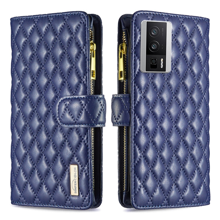 Diamond Lattice Zipper Wallet Leather Flip Phone Case, For vivo Y02 4G, For Xiaomi Redmi 12C, For Xiaomi Redmi K60 / K60 Pro, For Xiaomi Redmi Note 12 Pro+ Global