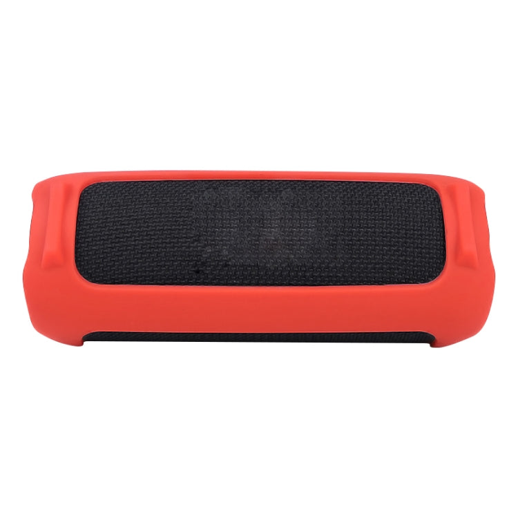 Bluetooth Speaker Portable Silicone Case with Shoulder Strap, Red, Blue, Black