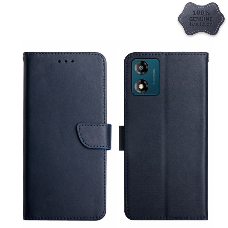 Genuine Leather Fingerprint-proof Flip Phone Case