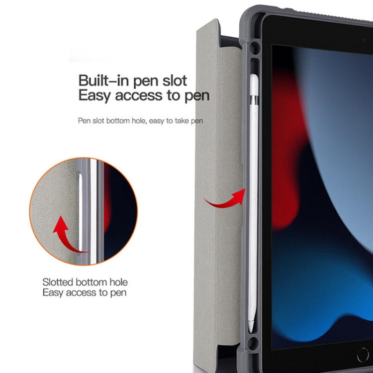 Étui 3 volets en cuir TPU acrylique pour tablette iPad Pro 11 (2018/2020/2021) / Air 10.9 (2020/2022)