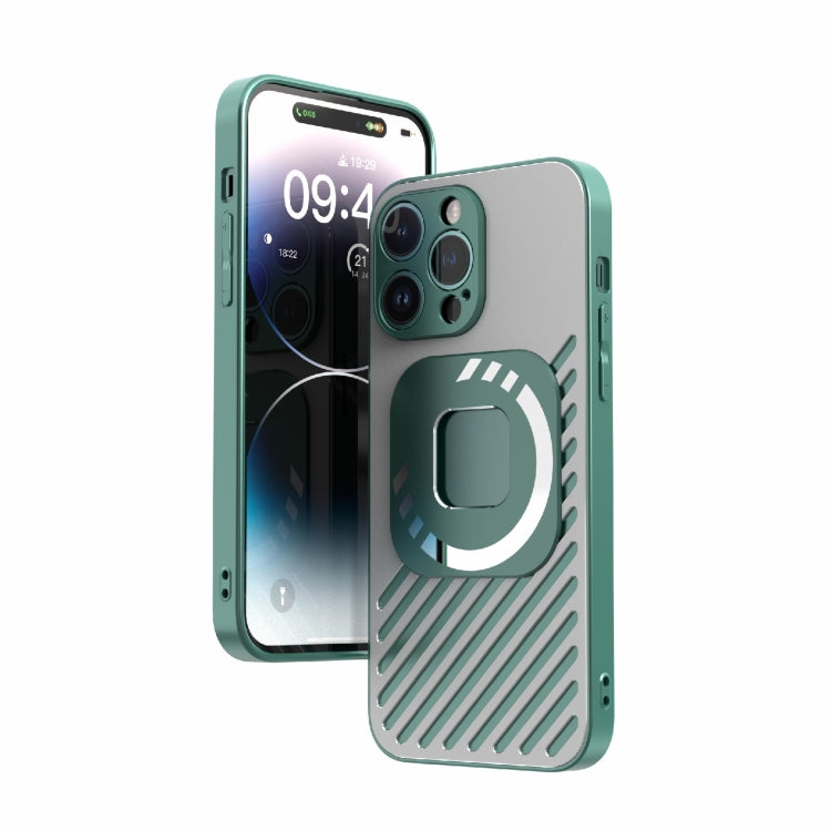 R-JUST Square Round Mirror PC+TPU Phone Case