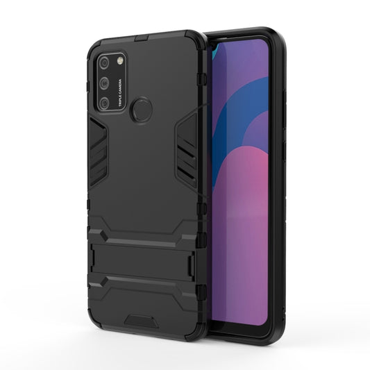 Huawei Honor 9A protective case with PC TPU anti-fall design and invisible holder