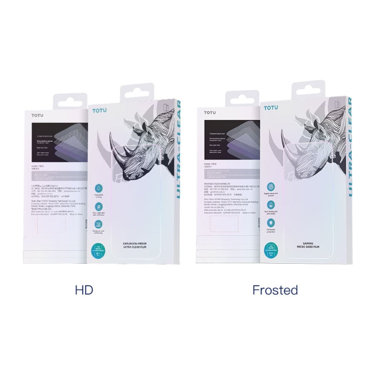 TOTU AB-074 Zero Sense Series Ultra Clear Explosion-proof Full Screen Tempered Film, For iPhone 14 Pro, For iPhone 14 Plus/13 Pro Max, For iPhone 14 Pro Max