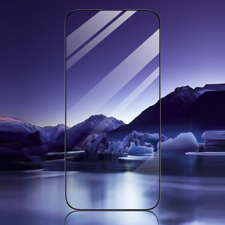 Film trempé plein écran TOTU AB-075 ultra transparent antidéflagrant avec chambre de dépoussiérage, pour iPhone 14/13, pour iPhone 14 Pro, pour iPhone 14 Plus/13 Pro Max, pour iPhone 14 Pro Max