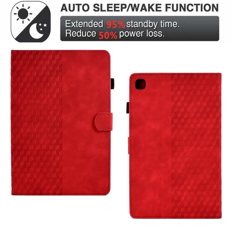 For Samsung Galaxy Tab S6 Lite P610 / P615 Rhombus Embossed Leather Smart Tablet Case, For Samsung Galaxy Tab S6 Lite P610 / P615