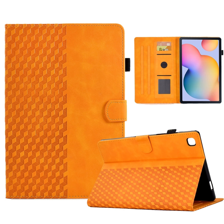 For Samsung Galaxy Tab S6 Lite P610 / P615 Rhombus Embossed Leather Smart Tablet Case, For Samsung Galaxy Tab S6 Lite P610 / P615