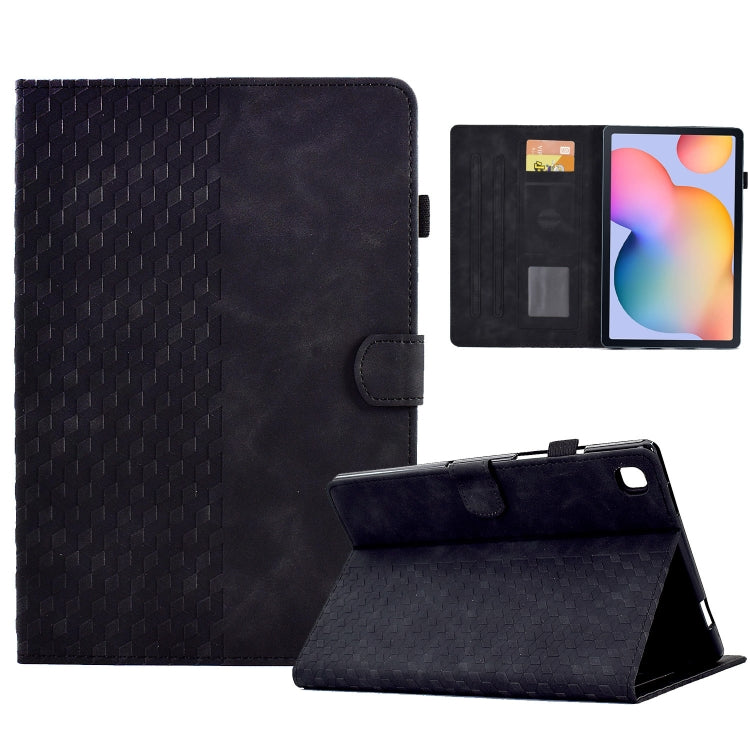 For Samsung Galaxy Tab S6 Lite P610 / P615 Rhombus Embossed Leather Smart Tablet Case, For Samsung Galaxy Tab S6 Lite P610 / P615