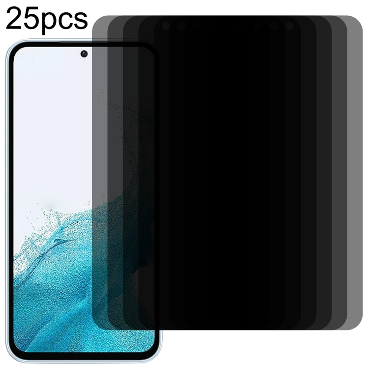 For Samsung Galaxy A54 5G 25pcs Flat Surface Privacy Tempered Glass Film, For Samsung Galaxy A54 5G(25pcs)