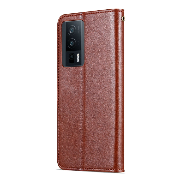 For Xiaomi Redmi K60 / K60 Pro AZNS Sheepskin Texture Flip Leather Phone Case, For Xiaomi Redmi K60 / K60 Pro