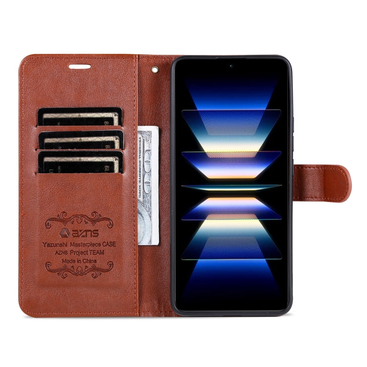 For Xiaomi Redmi K60 / K60 Pro AZNS Sheepskin Texture Flip Leather Phone Case, For Xiaomi Redmi K60 / K60 Pro