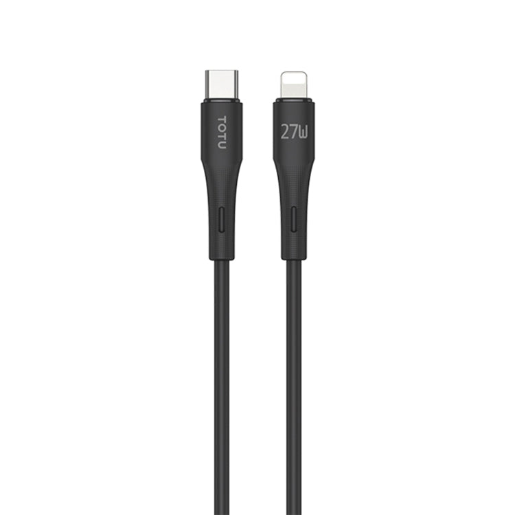 TOTU BPD-013 Skin Sense Series Type-C to 8 Pin Silicone Fast Charging Data Cable, Length:2m