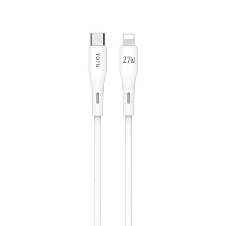 TOTU BPD-013 Skin Sense Series Type-C to 8 Pin Silicone Fast Charging Data Cable, Length:2m