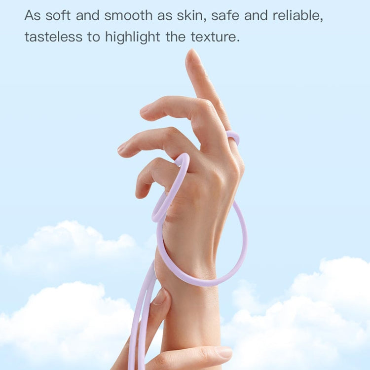 Silicone Data Cable, Length:2m, USB to 8 Pin, USB to Type-C