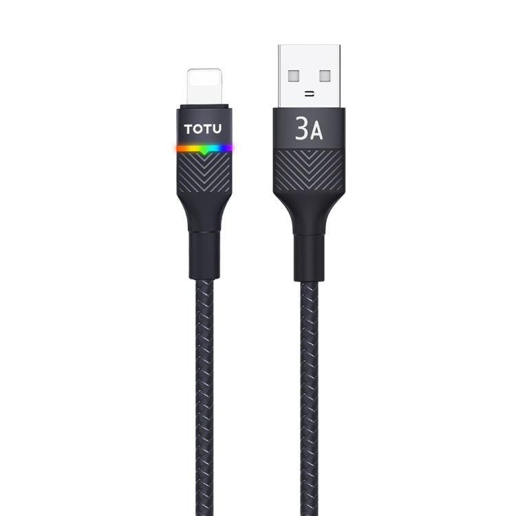 TOTU BL-016 Journey Series USB to 8 Pin Colorful Breathing Light Data Cable, USB to 8 Pin