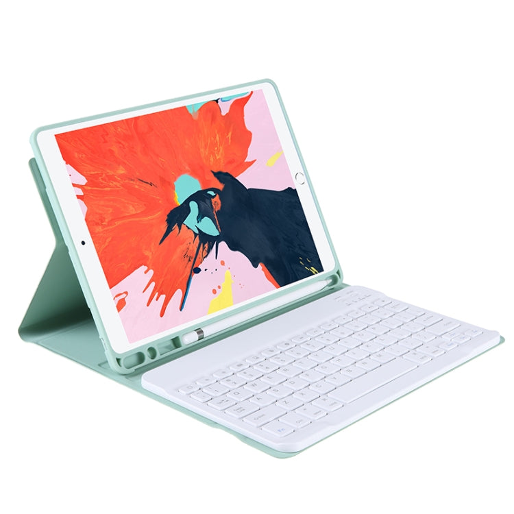 Étui de protection ultra-fin en TPU couleur bonbon avec clavier Bluetooth et support et emplacement pour stylet pour iPad Air 4 / Air 5 / Pro 11 pouces (2022 / 2021 / 2020 / 2018)