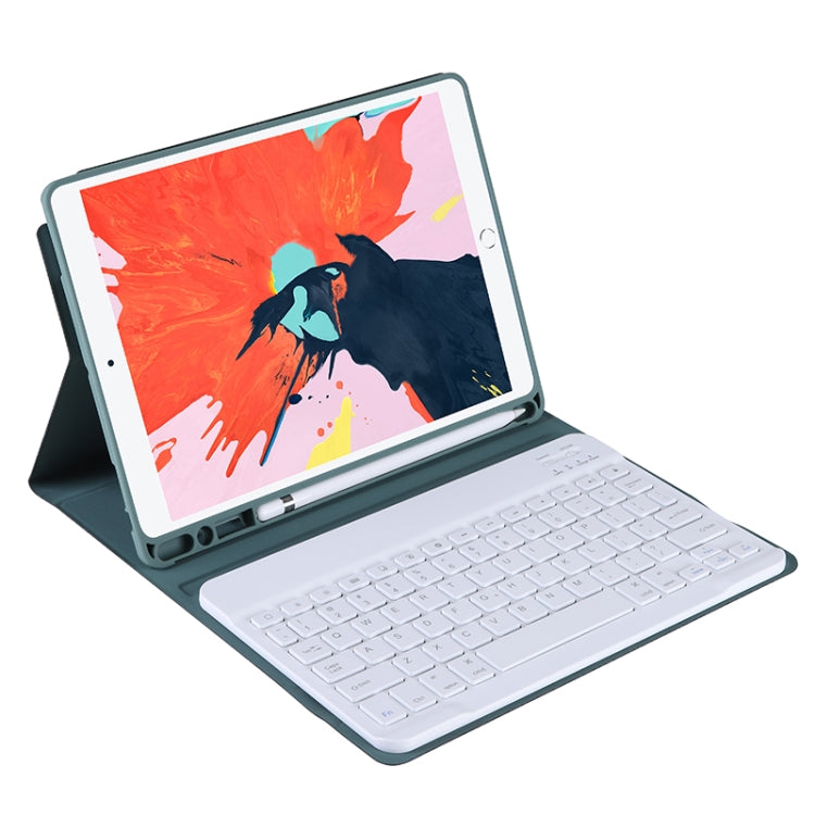 Étui de protection ultra-fin en TPU couleur bonbon avec clavier Bluetooth et support et emplacement pour stylet pour iPad Air 4 / Air 5 / Pro 11 pouces (2022 / 2021 / 2020 / 2018)