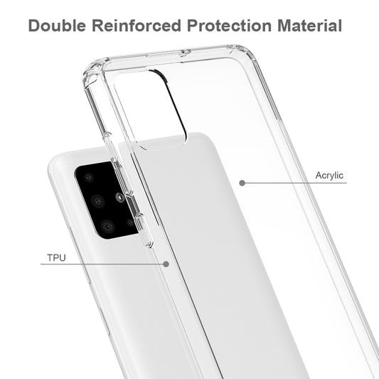 Drop protection shockproof case Galaxy A71 5G corner reinforcement detail
