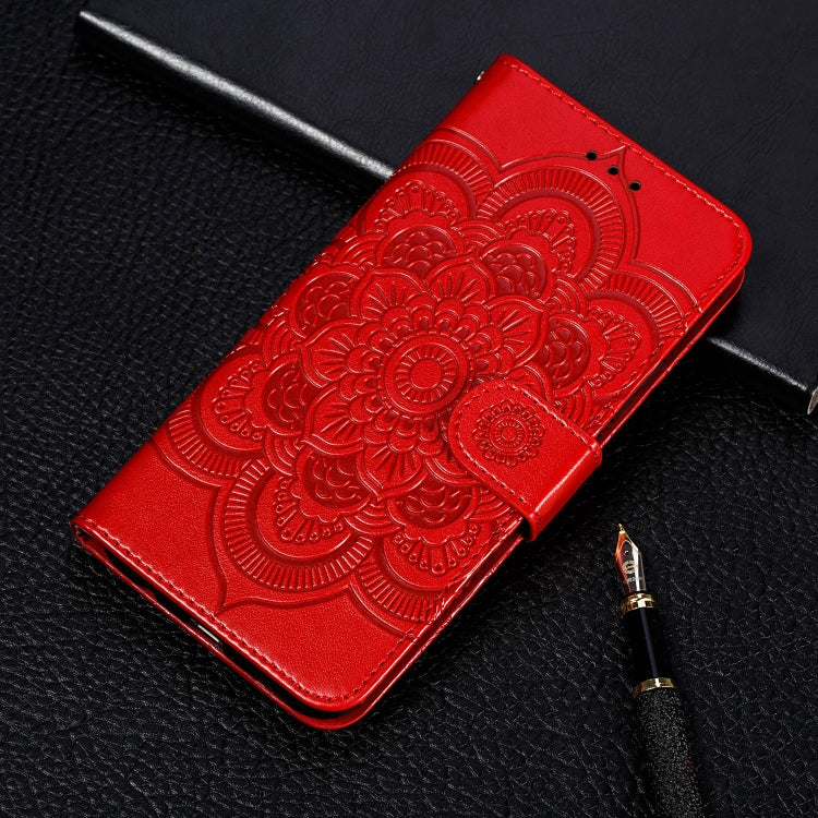 Mandala Embossing Pattern Horizontal Flip PU Leather Case with Holder & Card Slots & Walle & Lanyard, For Samsung Galaxy A11, For Samsung Galaxy A41, For Samsung Galaxy A70e