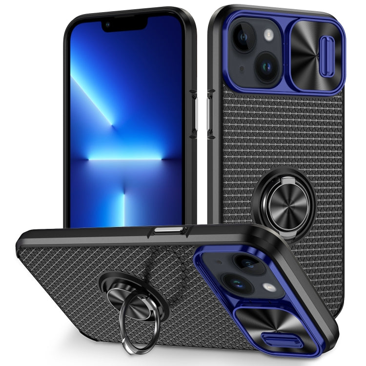 Sliding Camshield Armor Phone Case with Ring Holder
