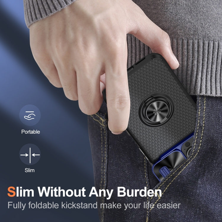 Sliding Camshield Armor Phone Case with Ring Holder