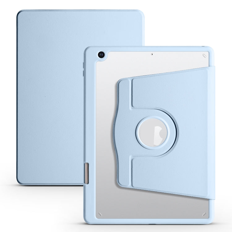 Étui en cuir acrylique rotatif à 360 degrés pour tablette, pour iPad 10e génération 10.9 (2022) et iPad 10.2 (2022/2021/2020/2019).