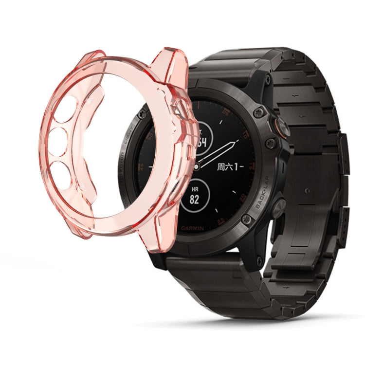 Étui de montre translucide en TPU pour Garmin Fenix ​​5X