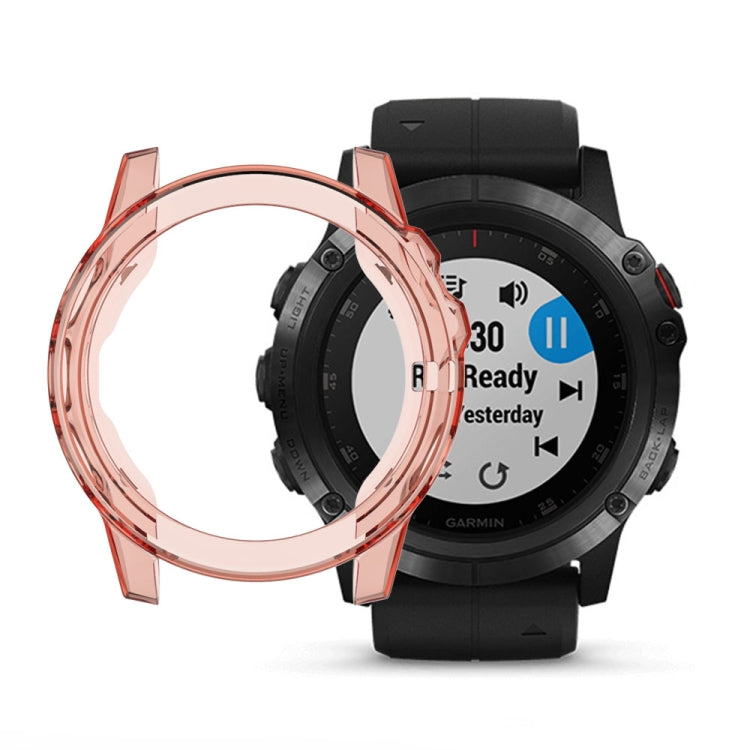 Étui de montre translucide en TPU pour Garmin Fenix ​​5X