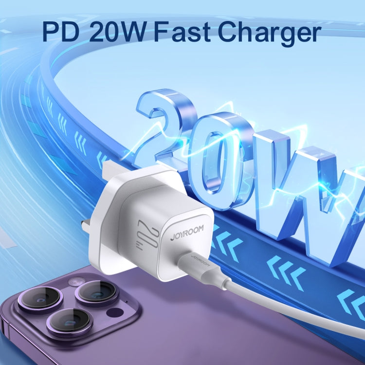 JOYROOM JR-TCF02 PD Type-C 20W Mini Charger, UK Plug