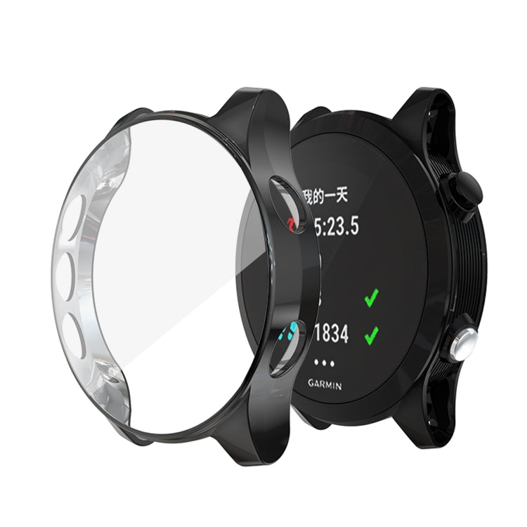 Boîtier de montre galvanisé en TPU pour Garmin Forerunner 935