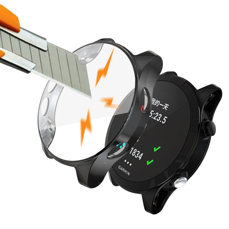 TPU Electroplated Watch Case, For Garmin Forerunner 935