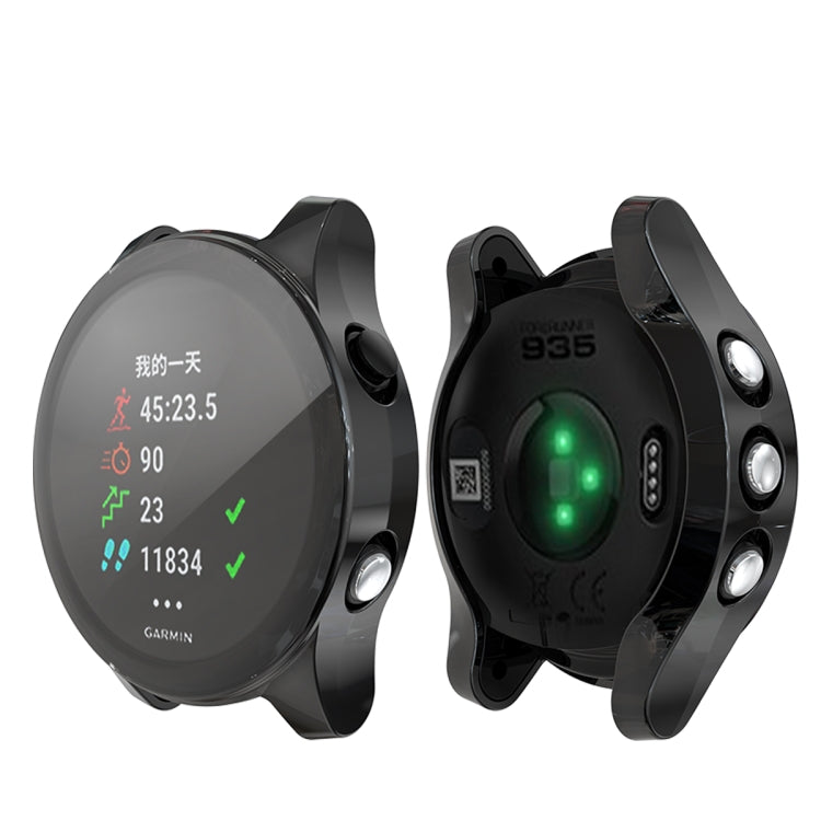 Boîtier de montre galvanisé en TPU pour Garmin Forerunner 935