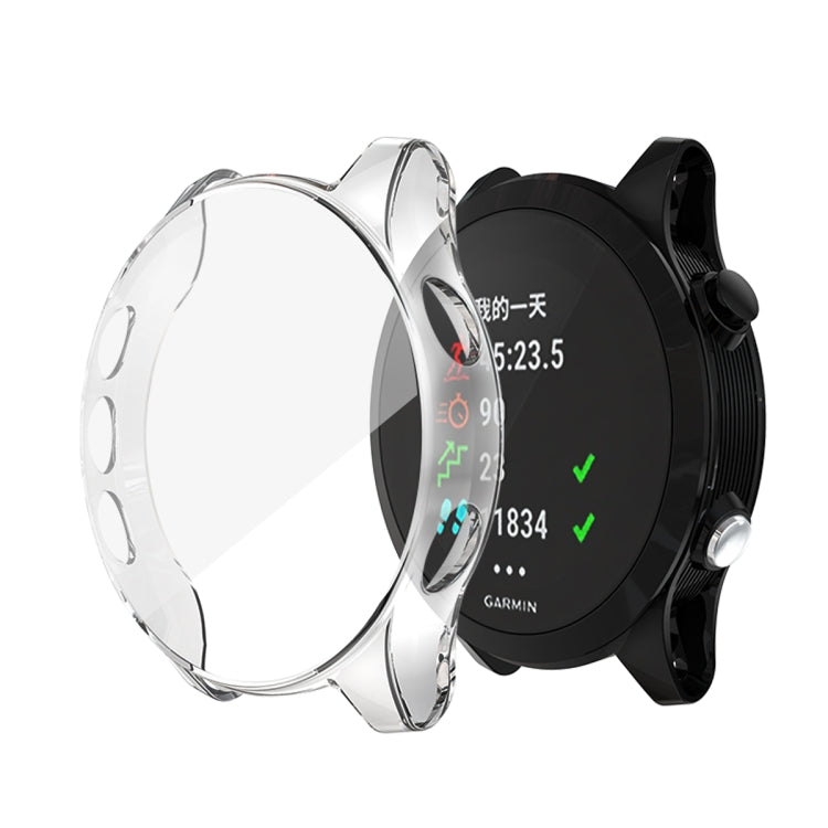 Boîtier de montre galvanisé en TPU pour Garmin Forerunner 935
