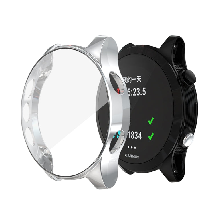 Boîtier de montre galvanisé en TPU pour Garmin Forerunner 935