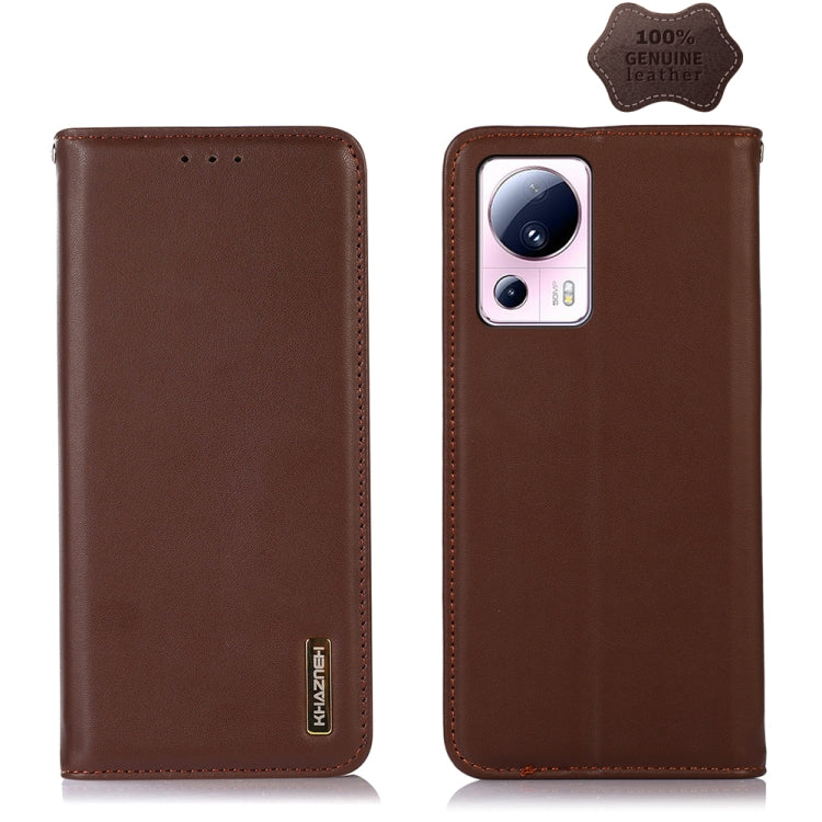 KHAZNEH Nappa Top Layer Cowhide Leather Phone Case