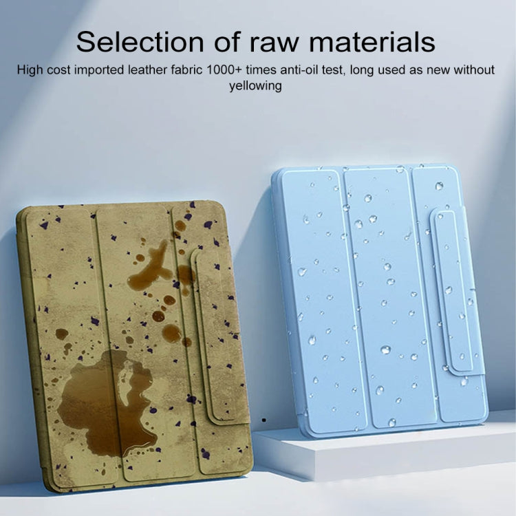 Pen Slot Magnetic Detachable Tablet Leather Case, For iPad 10.2 2021 / 2020 / 2019, For iPad mini 2024 / mini 6