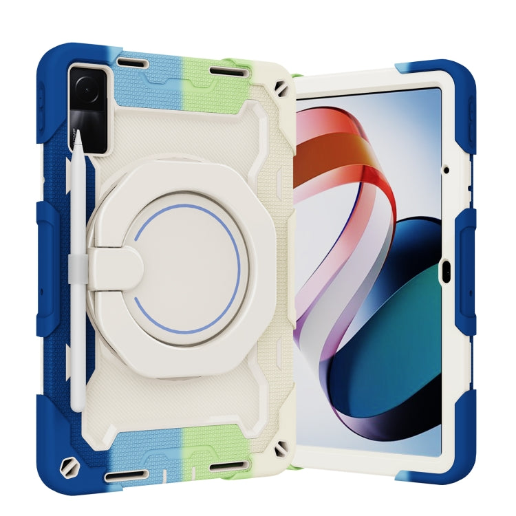 Armor Contrast Color Silicone + PC Tablet Case, For Xiaomi Redmi Pad