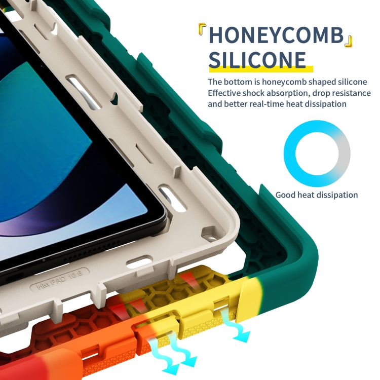 Armor Contrast Color Silicone + PC Tablet Case, For Xiaomi Redmi Pad