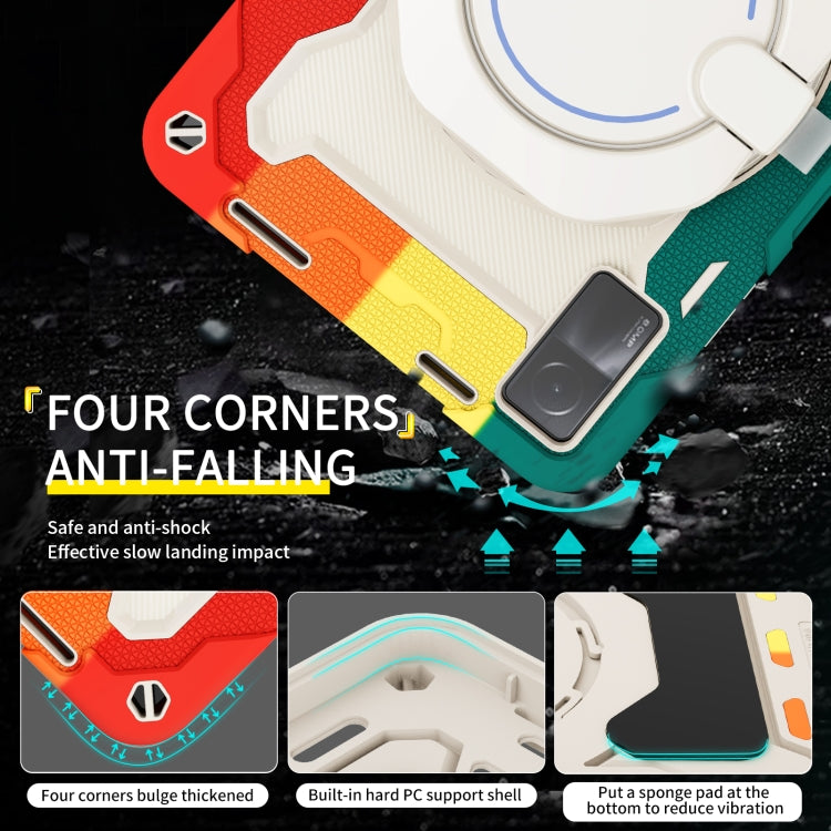 Armor Contrast Color Silicone + PC Tablet Case, For Xiaomi Redmi Pad