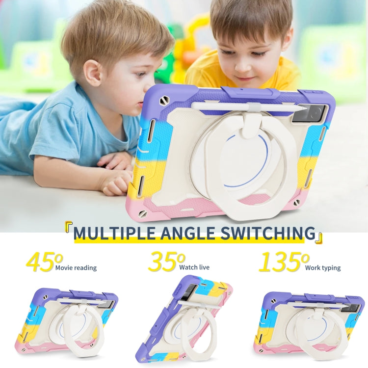 Armor Contrast Color Silicone + PC Tablet Case, For Xiaomi Redmi Pad