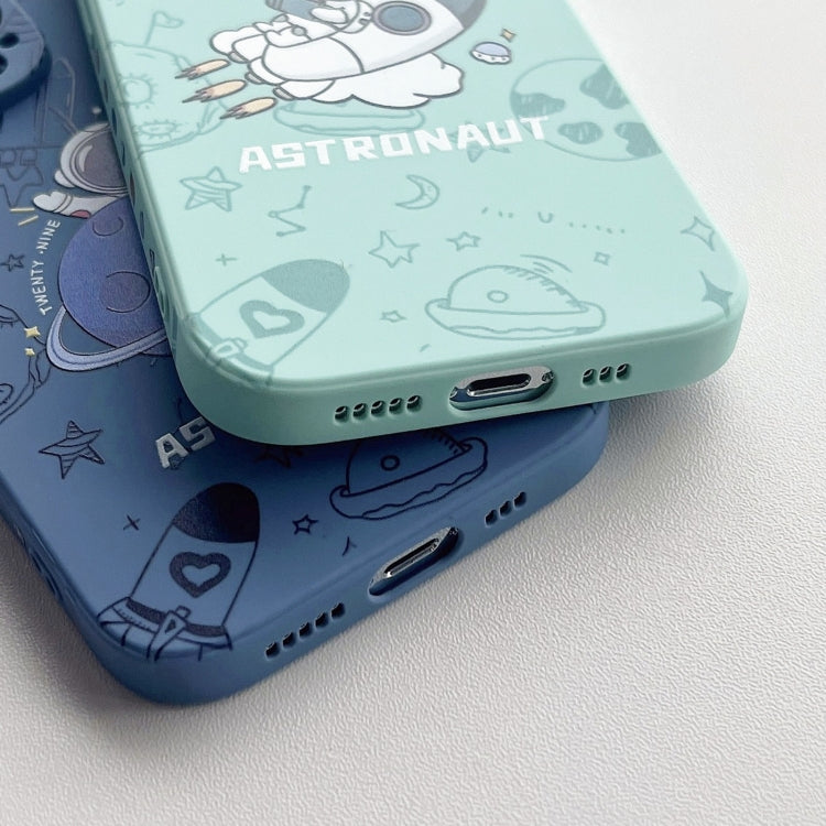 Liquid Silicone Straight Side Phone Case