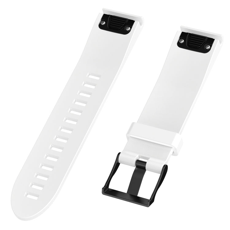 For Garmin Fenix 5S (20mm) Silicone Replacement Wrist Strap Watchband