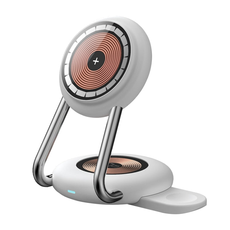 N21 15W 3 in 1 Transparent Magnetic Wireless Charger