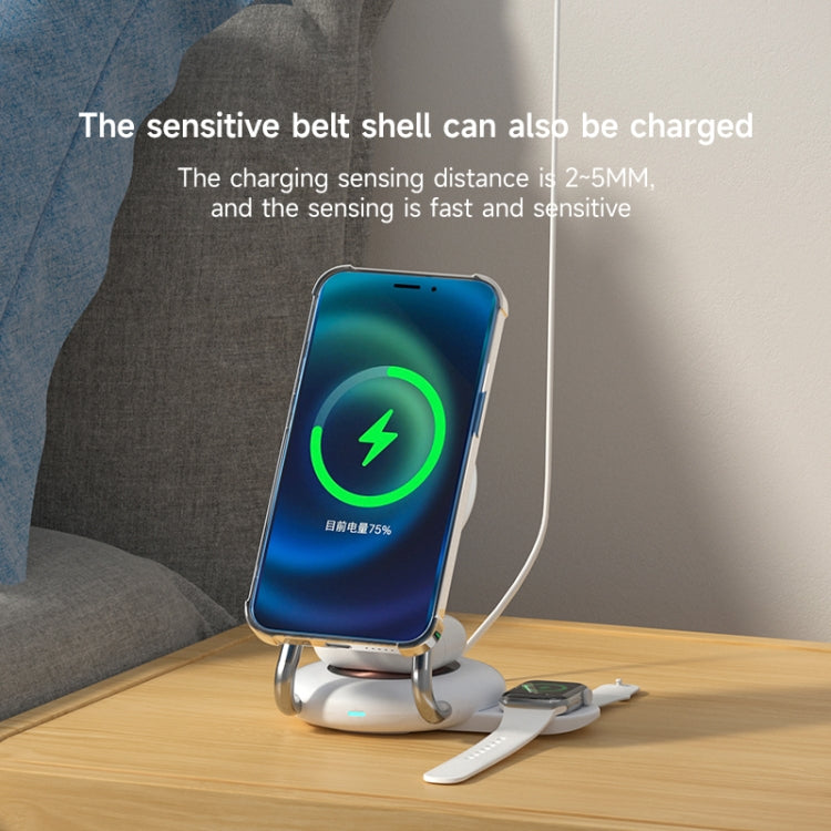 N21 15W 3 in 1 Transparent Magnetic Wireless Charger, N21 Wireless Charger