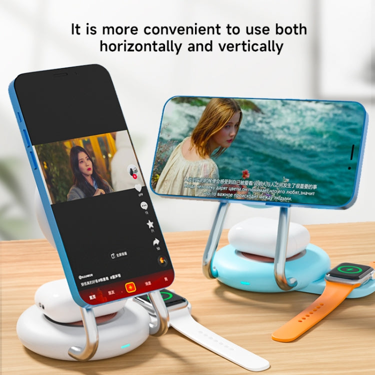 N21 15W 3 in 1 Transparent Magnetic Wireless Charger, N21 Wireless Charger